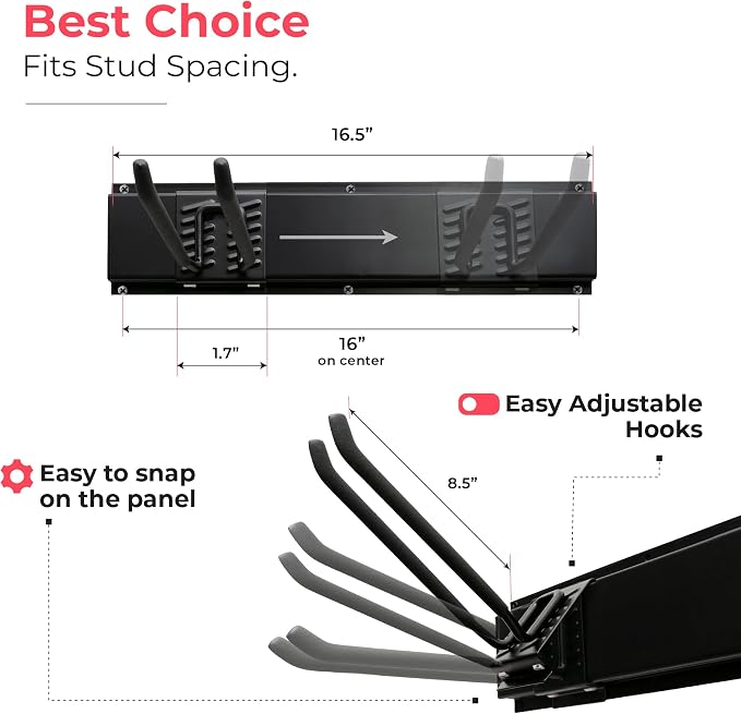 Garage Tool Organizer Wall Mount - Image 3