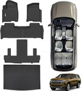 Floor Mats for 2021-2024 2025 Chevrolet Suburban 7 Seats（not fit 8 Seats）/ GMC by SANBAN-AXE