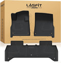 LASFIT Floor Mats for Rivian R1T 2025, All Weather Floor Liner TPE Custom Fit by LASFIT