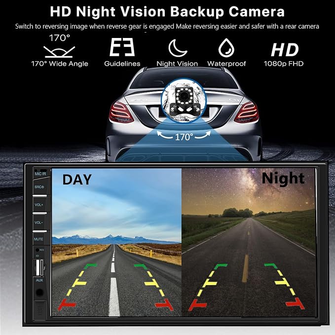 Naifay Car Stereo Double Din Radio - Image 4