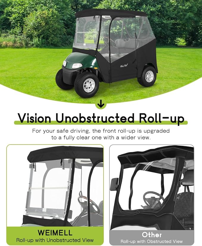 Golf Cart Enclosure 2 Passenger - Image 6