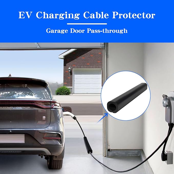 EV Charger Cable Protector, Garage Door Pass Through, Electric Car Charging - Image 8