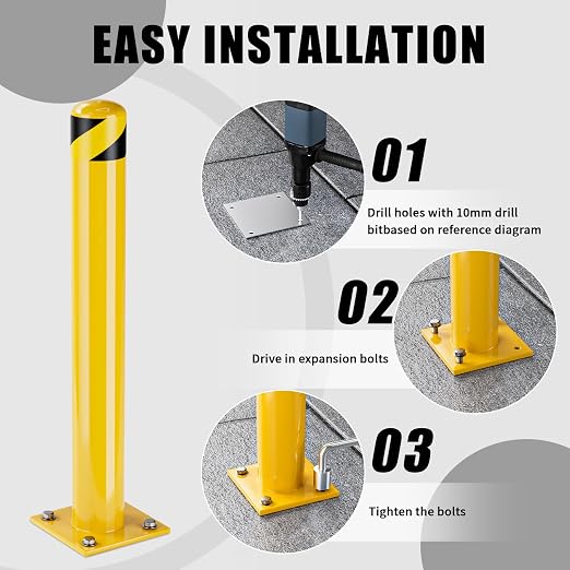 Safety Bollards, Steel Bollard Post - Image 3