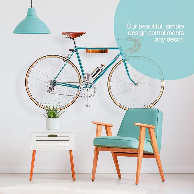WOKK Wooden Bike Wall Mount - Image 2
