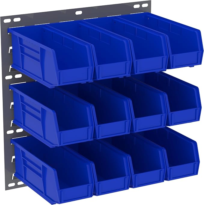 Akro-Mils 30618 Heavy Duty Wall Mount Garage Storage Steel Louvered Panel | - Image 7