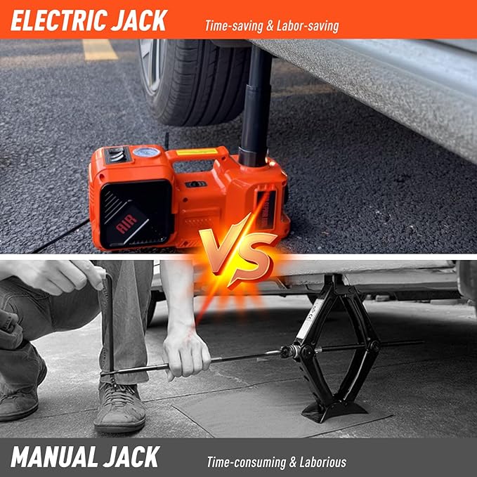 Electric Car Jack Set 5 Ton Hydraulic Jack Car Lift Floor Jack - Image 4