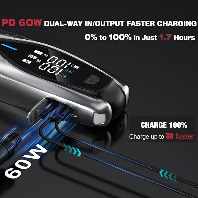 NEXPOW X7 3000A Jump Starter, Car Battery Jump Starter - Image 3