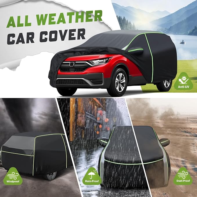 Mixsuper Liner Car Cover for Honda CR-V 1997-2026, 7 Layers Full Car Cover All - Image 4