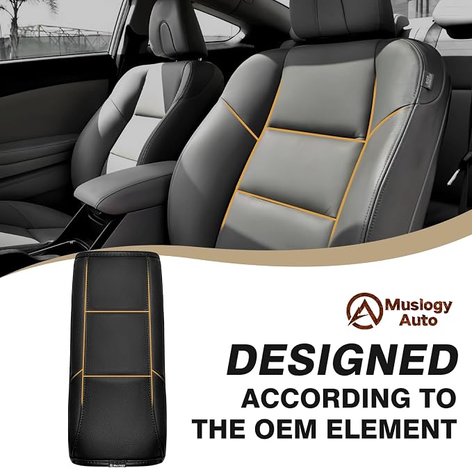 Muslogy Center Console Armrest Cover Compatible - Image 4