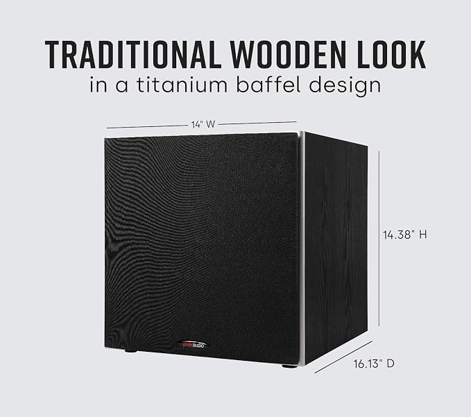 Polk Audio PSW10 10" Powered Subwoofer – Power Port Technology, Big Bass in - Image 4
