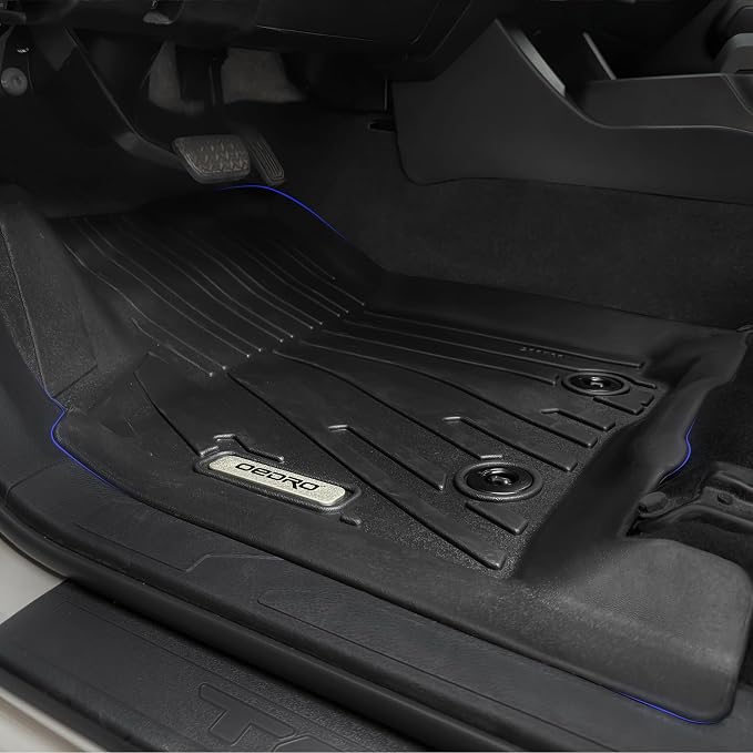 OEDRO Floor Mats Fit for Toyota Tacoma 2024 2025 Double Cab Auto Trans - Image 2