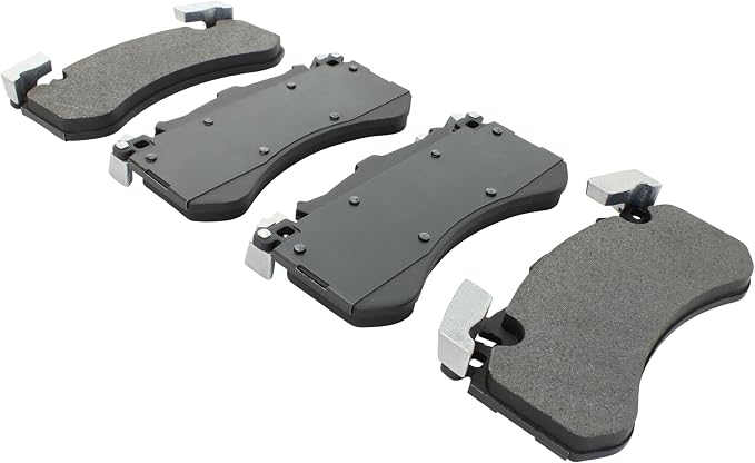 Premium Semi-Metallic Front Brake Pads Compatible - Image 2