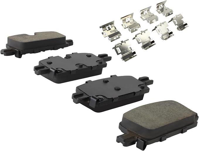 Premium Ceramic Rear Brake Pads Compatible - Image 2