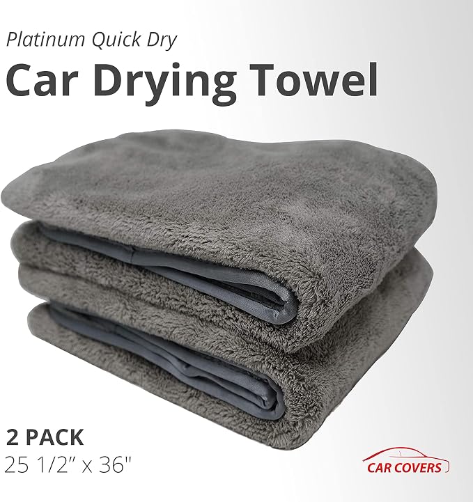 Microfiber Towels for Cars – Ultra-Absorbent Car Drying Towels, Scratch-Free - Image 2
