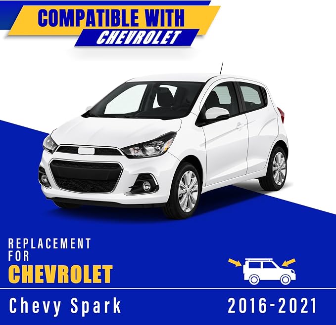 3 wipers Replacement for 2016-2021 Chevrolet Chevy Spark, Windshield Wiper - Image 5