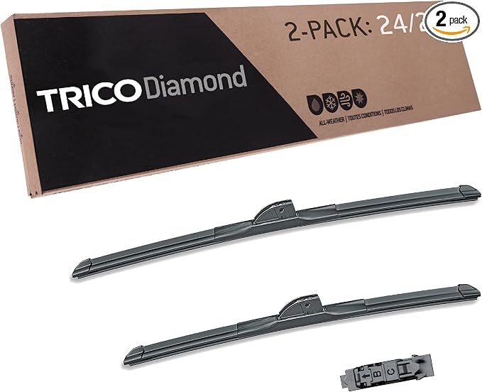 TRICO Diamond™ 24 Inch & 20 inch pack of 2 High Performance Automotive by Trico