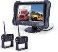 Digital Wireless Backup Camera System, Dual HD 720P Camera by RVTXRX