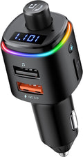 Nulaxy Bluetooth FM Transmitter, QC3.0 Fast Charge Bluetooth Car Adapter by Nulaxy