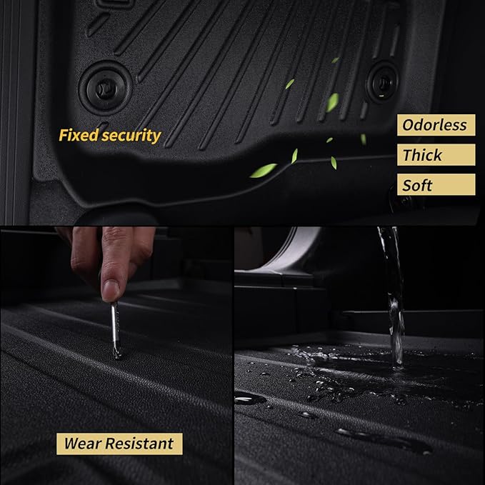 Floor Mats for 2024 2025 Toyota Land Cruiser TPE All Weather Protection Car - Image 5