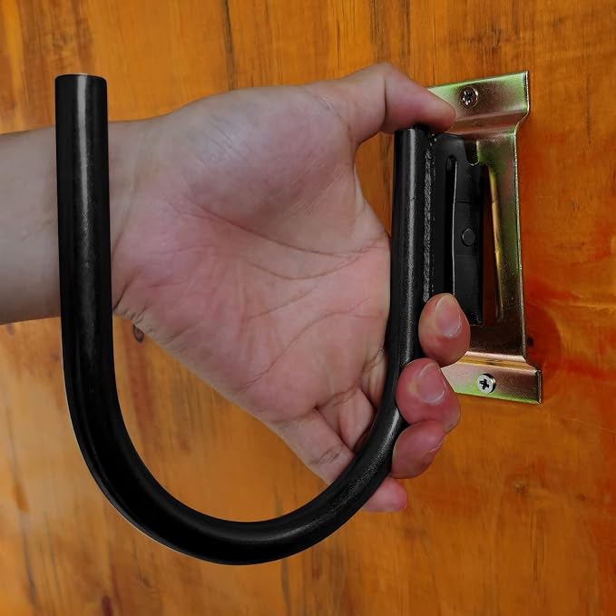 4PCS Heavy Duty E Track J Hooks，Large Steel 5" J Hook E Track Accessories - Image 4