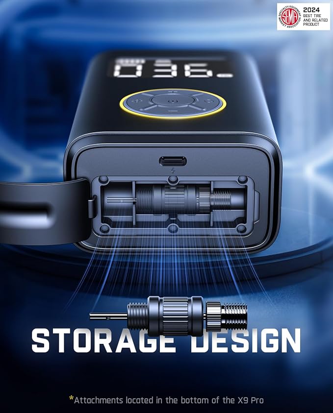 Fanttik X9 Pro Portable Tire Inflator - Image 3
