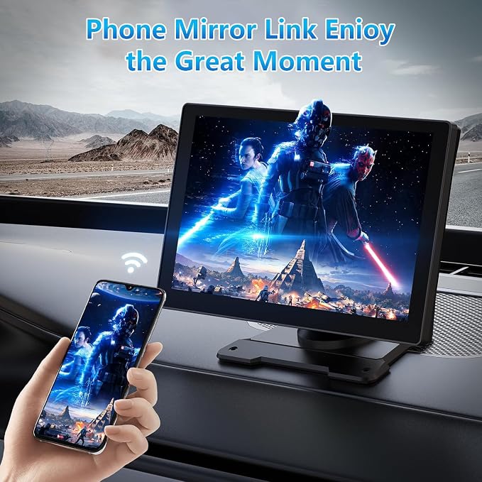 Portable Carplay Screen for Car, Android Auto Car Stereo, Car Audio Receivers - Image 7