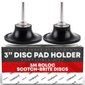 3-inch Conditioning Disc Pad Holder Assembly by T1ATruBuilt1Automotive
