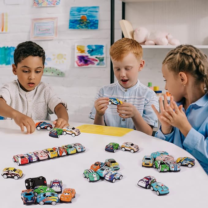 36PCS Mini Pull Back Cars for Kids Toddlers 3-5 4-8 Years Old, Race Cars Party - Image 6