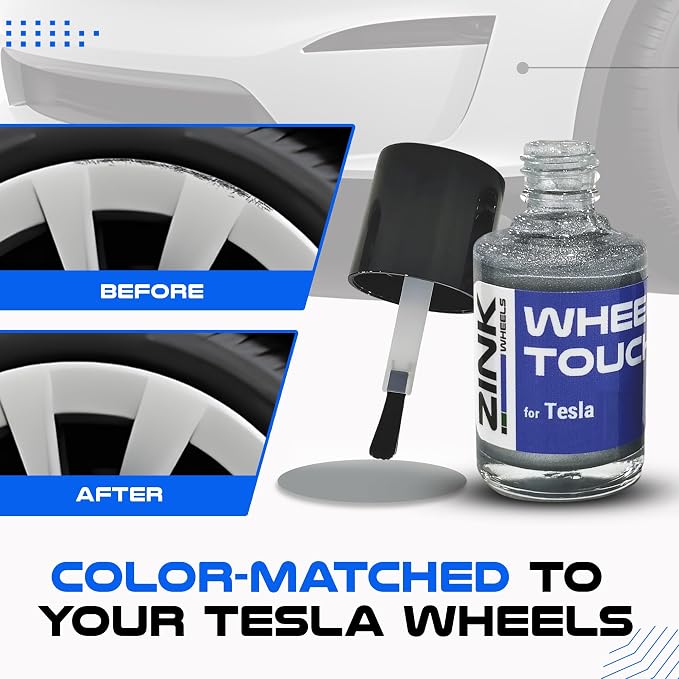 Premium Tesla Wheel Curb Rash Repair Kit - Image 5