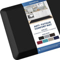 KitchenClouds Kitchen Mat Cushioned Anti Fatigue Kitchen Rug 0.8inch Waterproof by KitchenClouds