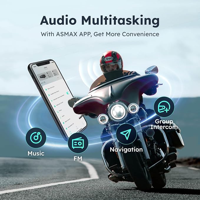 S1 Motorcycle Bluetooth Headset - Image 6