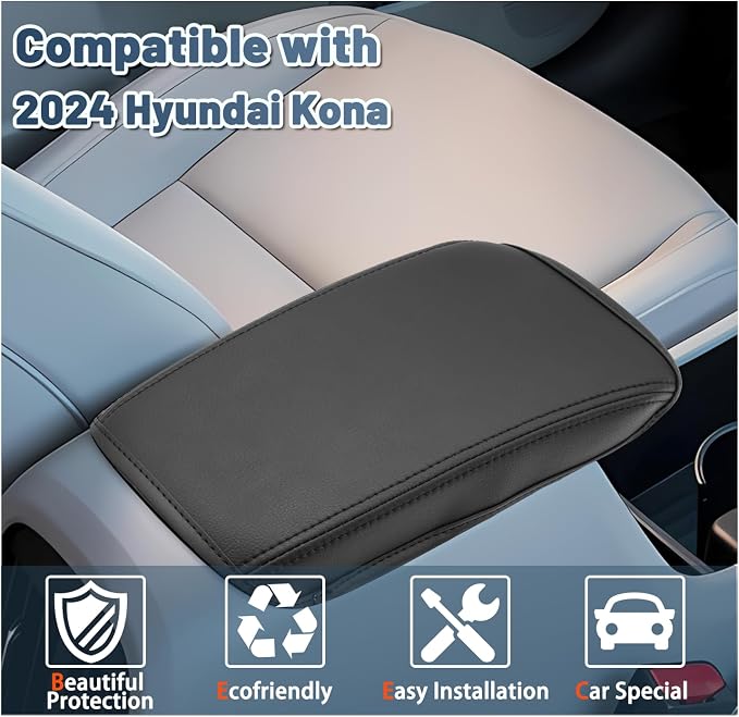 Ruiya 2024 2025 Kona Armrest Cover, - Image 5