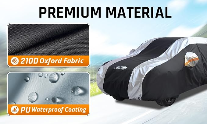 SUV Cover Waterproof All Weather Protection - Image 2