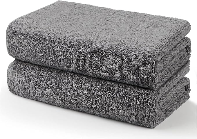 HOMEXCEL Car Drying Towels, 2 Pack Professional Microfiber Towels by HOMEXCEL