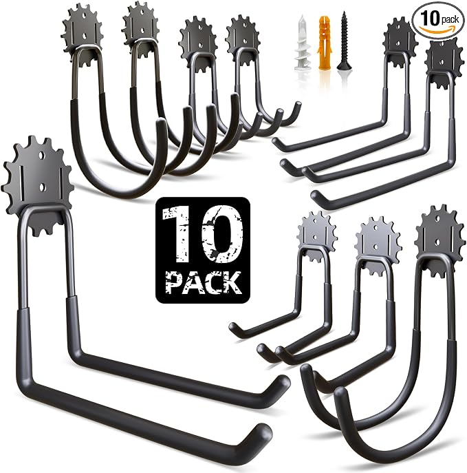 Heavy Duty Steel Storage Hooks by Vehookin