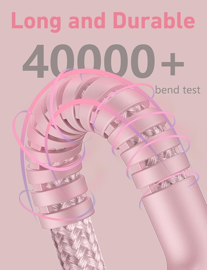 USB C Cable 10FT, Type C Cable Fast Charging Upgraded Extra Durable Braided - Image 5