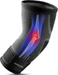 APOYO Elbow Brace for Tendonitis and Tennis Elbow, Elbow Compression Sleeve by APOYO