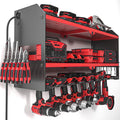 YYR Power Tool Organizer with Charging Station Wall Mount, Cordless Drill and by YYR