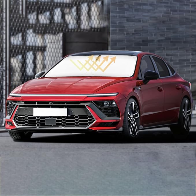 Sun Shade for Sonata Windshield Sunshades for Hyundai Sonata 2020 2021-2024 by SLOGENTO