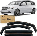 Nilight in Channel Rain Guards for Grand Caravan 2008-2023, Chrysler Town by Nilight