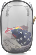 HONOMA Sturdy Mesh Laundry Hamper Basket Bag, Pop up Basket by HONOMA