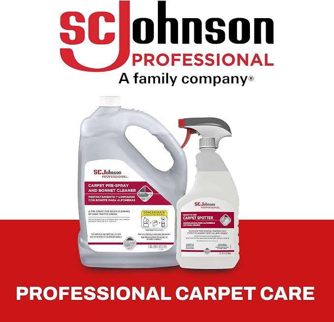 SC Johnson Professional Carpet Pre-Spray and Bonnet Cleaner, Carpet Cleaner - Image 9