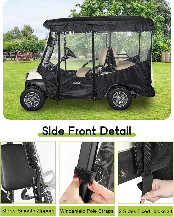 Golf Cart Enclosure 4 Passenger - Image 4