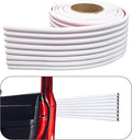 Rubber Bond Garage Wall Protectors - 4in x 12ft Strong Self-Adhesive Rubber by RUBBER+BOND