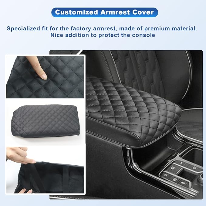 CDEFG Sorento Center Console Cover: Armrest Cover Center Console Pad - Image 2