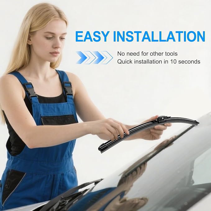CJPPPZIW® Windshield Wipers-28 Inch+28 Inch+11 Inch Replacement - Image 4