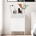 2 Mesh Door Metal Storage Cabinet by Washsemba