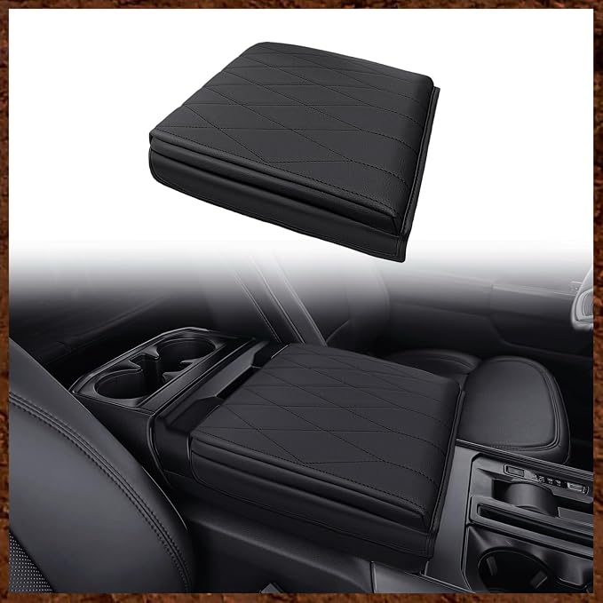 Muslogy Center Console Armrest Cover Compatible by Muslogy