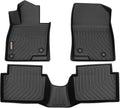 Binmotor-Floor Mats for Mazda 3 2014-2018, Front & 2nd Row, Heavy Duty Car by VisittheBinmotor