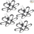 SEOBIOG LED Garage Lights 4 Pack, 200W 20000LM Plug in Linkable LED Shop Light by SEOBIOG
